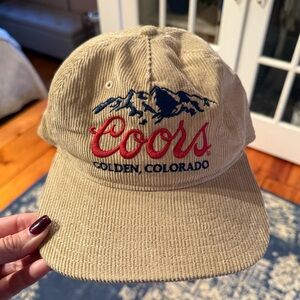 Coors Golden Colorado Corduroy Hat